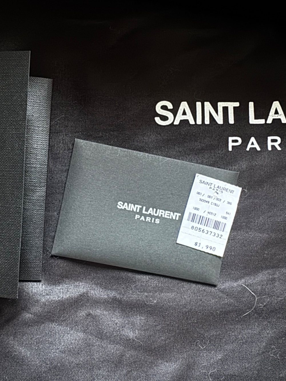 Saint Laurent Black Leather Classic Duffle 6 Bag with Gold Hardware - Picture 2 of 8